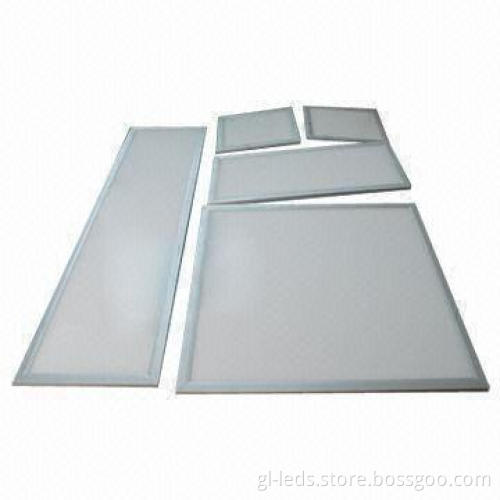 LED Ceiling Panel Lights with High-level Aluminum Edge, Sized 300 x 600 x 12mm and More